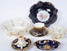 COLLECTION OF 20TH CENTURY PORCELAIN - VASES - BOWLS