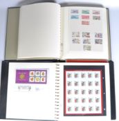 STAMPS - ISLE OF MAN - ALBUMS OF UNUSED DECIMAL £190+FV
