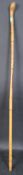 EARLY 20TH CENTURY BAMBOO WALKING STICK