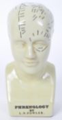VINTAGE L. N. FOWLER PHRENOLOGY BUST