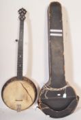 VINTAGE 20TH CENTURY UKULELE BANJO INSTRUMENT