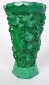 CARL SCHLEVOGT - FRANTISEK GLASS ART NOUVEAU VASE