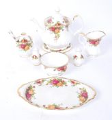 ASSORTMENT OF VINTAGE ROYAL ALBERT OLD COUNTRY ROSES ITEMS