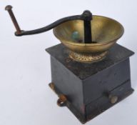 EARLY 20TH CENTURY KENRICK & SON CAST IRON COFFEE GRINDER