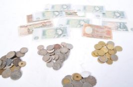 COLLECTION OF 20TH CENTURY UK & FOREIGN CURRENCY