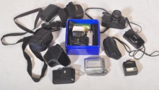 COLLECTION OF VINTAGE CAMERAS - NIKON - CENTON - CANON