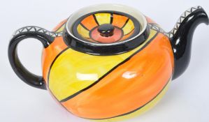 LORNA BAILEY X OLD ELLGREAVE POTTERY 'SUNBURST' TEAPOT