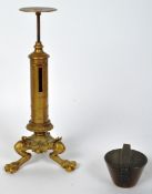 VICTORIAN BRASS POSTAGE SCALE BY JOSEPH EDMOND RATCLIFFE BROS