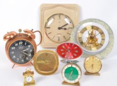 ASSORTMENT OF VINTAGE RETRO CLOCKS
