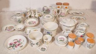 LARGE COLLECTION OF PORTMEIRION BOTANICAL CERAMICS