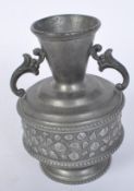 NORWEGIAN SAVO PEWTER AMPHORA JUG