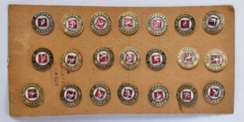 VINTAGE 20TH CENTURY RUSSIAN OLYMPIC BADGES