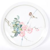 VINTAGE HEREND HAND PAINTED CHARGER PLATE