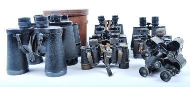 MIXED COLLECTON OF VINTAGE BINOCULARS