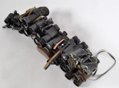 MIXED COLLECTION OF VINTAGE BINOCULARS