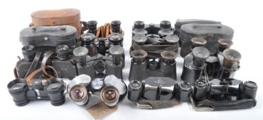 MIXED COLLECTION OF VINTAGE BINOCULARS