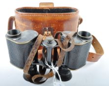 CARL ZEISS JENA FELDSTECHER 6 FACH VINTAGE BINOCULARS