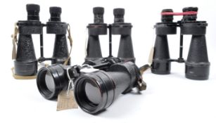 COLLECTION OF ROSS LONDON VINTAGE BINOCULARS
