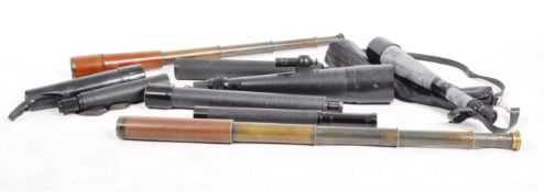 MIXED COLLECTION OF VINTAGE SPOTTING SCOPES & TELESCOPES
