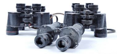 COLLECTION OF VINTAGE ROSS BINOCULARS
