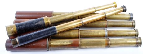 COLLECTION OF POCKET - COMPACT VINTAGE TELESCOPES