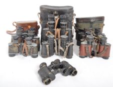 MIXED COLLECTION OF VINTAGE BINOCULARS