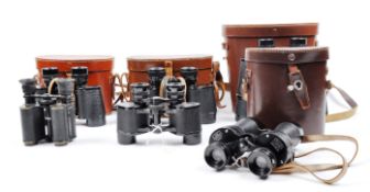 COLLECTION OF 6X ASSORTED VINTAGE BINOCULARS