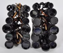 MIXED COLLECTION OF VINTAGE BINOCULARS