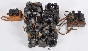 MIXED COLLECTION OF VINTAGE BINOCULARS