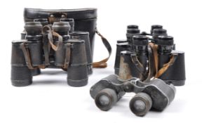 COLLECTION OF 6X ASSORTED VINTAGE BINOCULARS