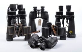 COLLECTION OF 6X ASSORTED VINTAGE BINOCULARS