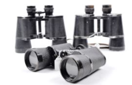 COLLECTION OF ASSORTED VINTAGE 10X50 BINOCULARS