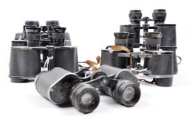 COLLECTION OF ASSORTED VINTAGE BINOCULARS