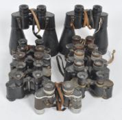 MIXED COLLECTION OF VINTAGE BINOCULARS