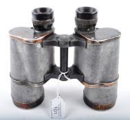 WWII LEITZ BEH + 10x50 DIENSTGLAS VINTAGE BINOCULARS