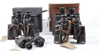COLLECTION OF 6X ASSORTED VINTAGE BINOCULARS