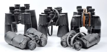 COLLECTION OF ASSORTED VINTAGE BINOCULARS