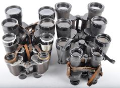 MIXED COLLECTION OF VINTAGE BINOCULARS
