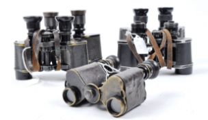 COLLECTION OF VINTAGE ASSORTED BINOCULARS