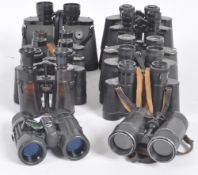 MIXED COLLECTION OF VINTAGE BINOCULARS