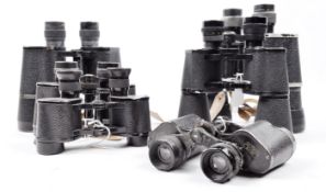 COLLECTION OF ASSORTED VINTAGE BINOCULARS
