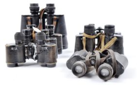 COLLECTION OF 7X ASSORTED VINTAGE BINOCULARS
