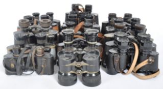 MIXED COLLECTION OF VINTAGE BINOCULARS