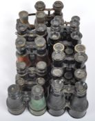 COLLECTION OF 19TH CENTURY MILITARY - MARITIME BINOCULARS