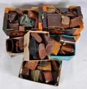 VERY LARGE COLLECTION OF VINTAGE BINOCULAR CASES