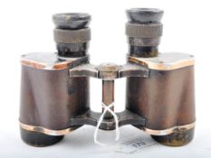 WWII E LEITZ 6X30 DIENSTGLAS VINTAGE BINOCULARS