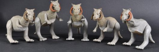STAR WARS - COLLECTION OF ORIGINAL VINTAGE TAUNTAUN ACTION FIGURES