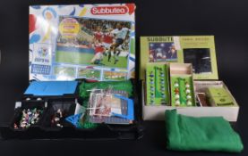 COLLECTION OF ASSORTED VINTAGE SUBBUTEO TABLE TOP FOOTBALL SETS