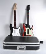 ASSORTED GUITAR HERO / DJ HERO GAMING ACCESSORIES