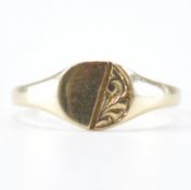 HALLMARKED 9CT GOLD SIGNET RING